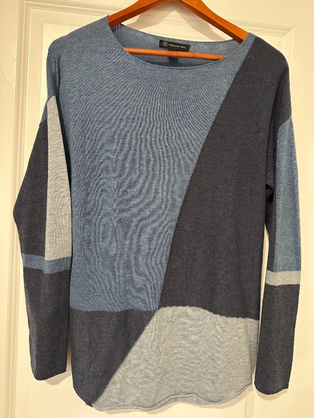 INC International Concepts Colorblock Sweater size Medium